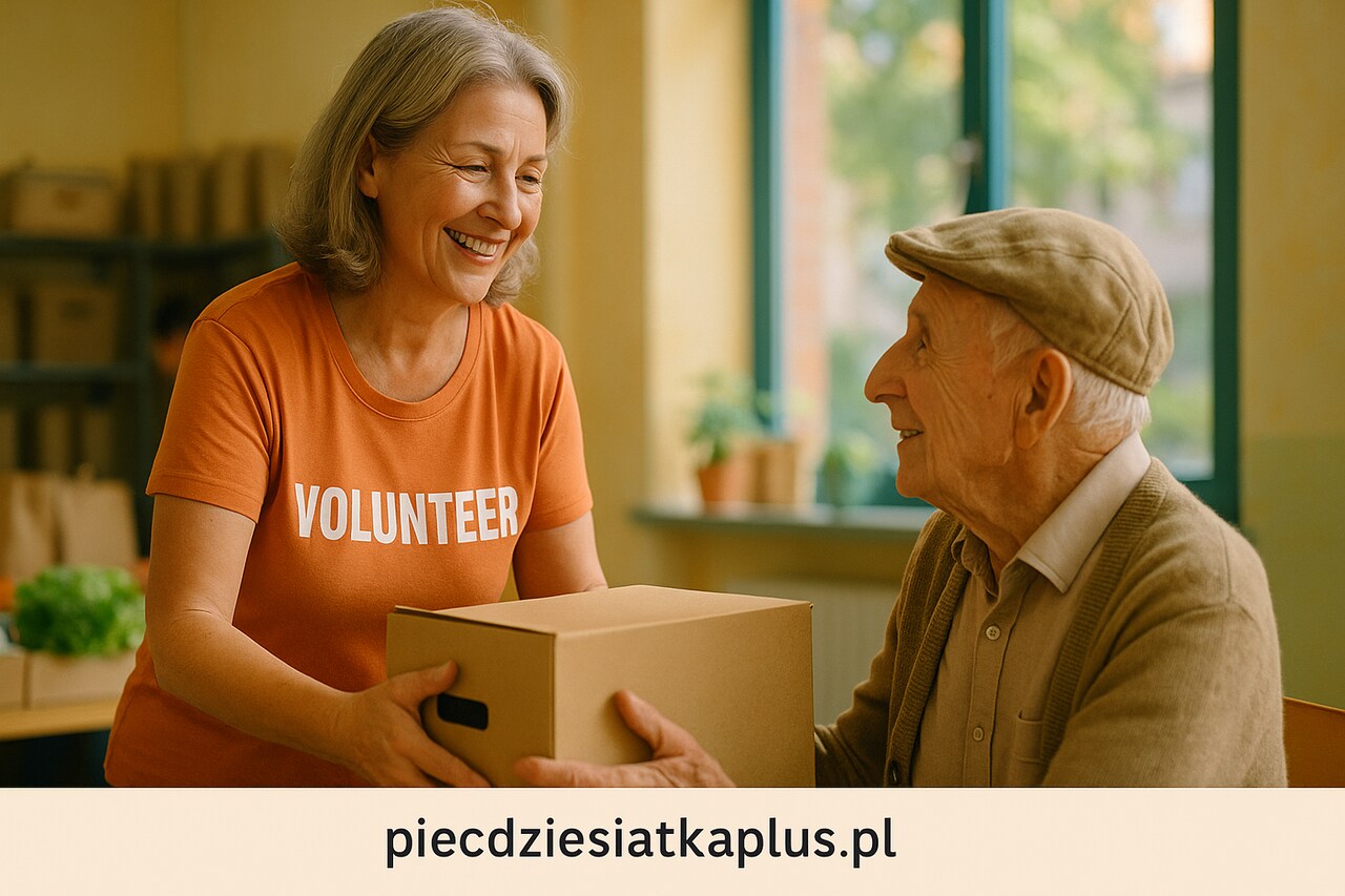 Dojrzała osoba pomaga innym - radość, sens, empatia, zaangażowanie, społeczność